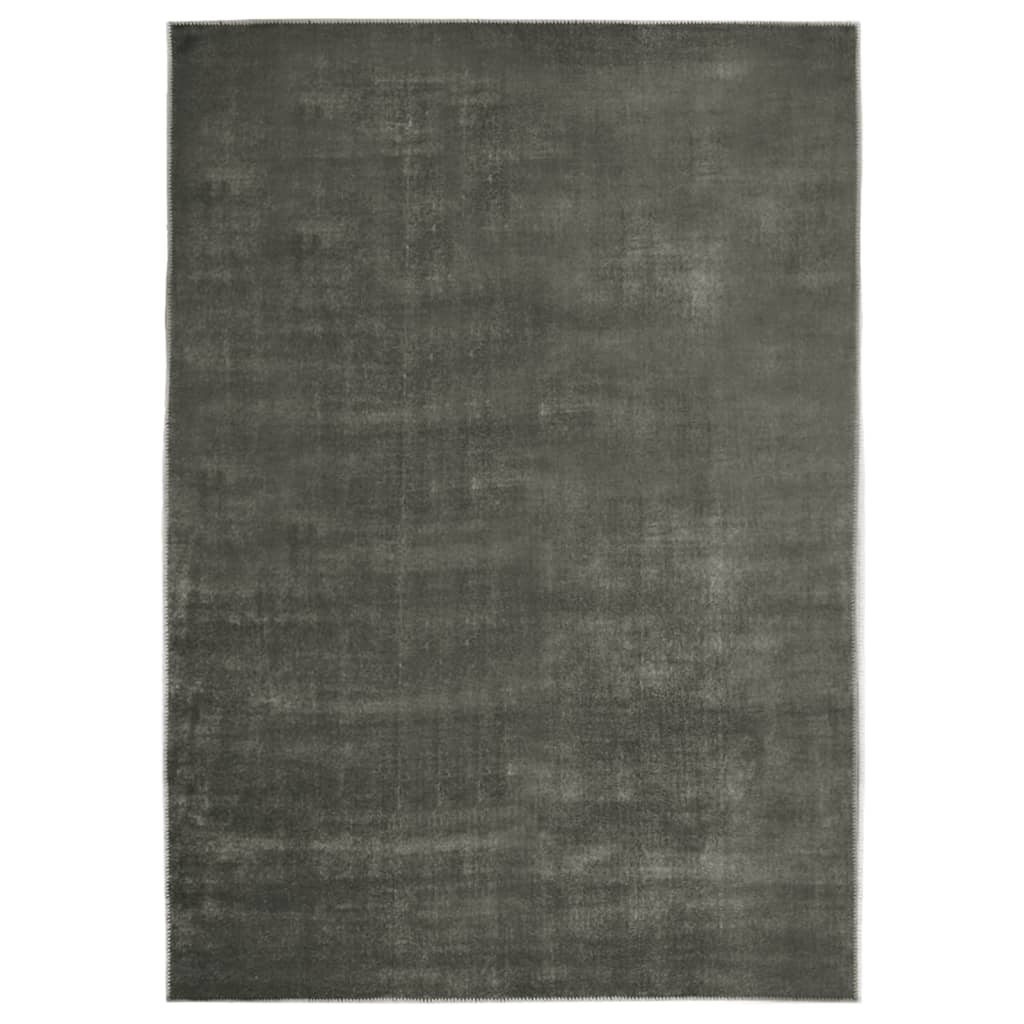 Matto pestävä taitettava harmaanruskea 160x230 cm polyesteri - Sisustajankoti.fi