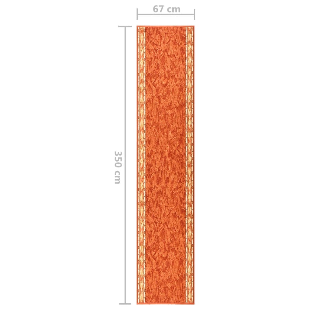 Käytävämatto terrakotta 67x350 cm liukumaton - Sisustajankoti.fi