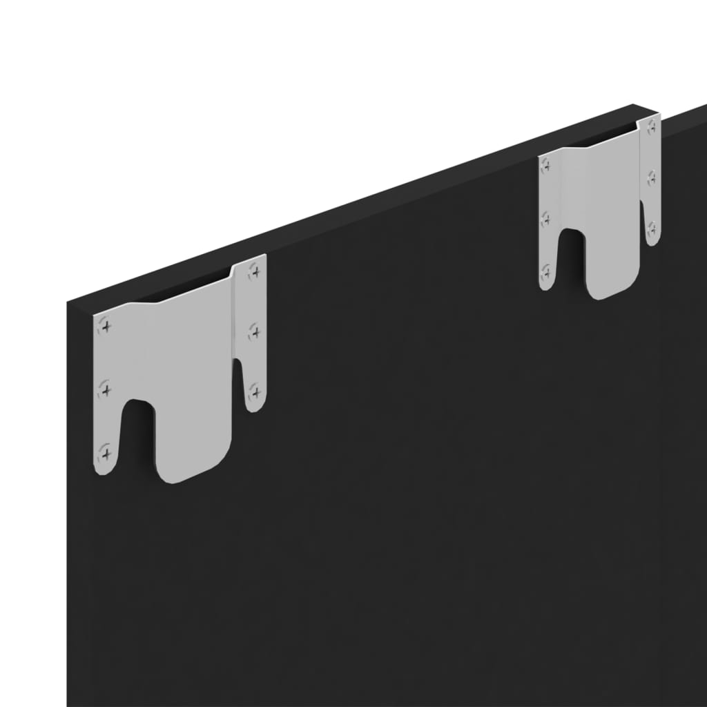 TV-taso seinälle musta 120x23,5x90 cm lastulevy - Sisustajankoti.fi