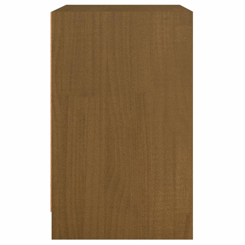 Yöpöytä hunajanruskea 40x31x50 cm täysi mänty - Sisustajankoti.fi