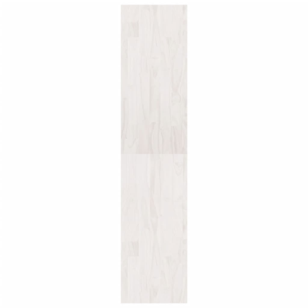 Kirjahylly/tilanjakaja valkoinen 40x30x135,5 cm täysi mänty - Sisustajankoti.fi