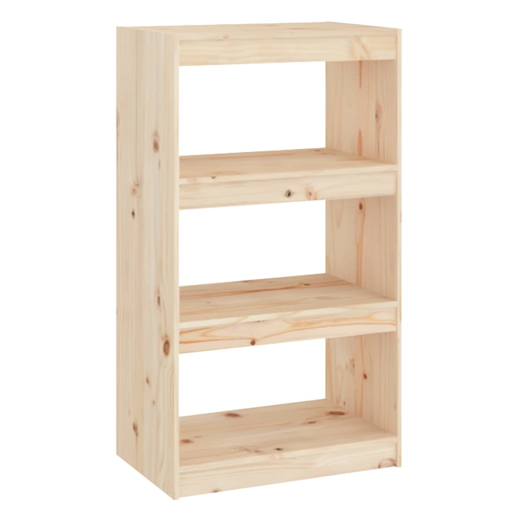 Kirjahylly/tilanjakaja 60x30x103,5 cm täysi mänty - Sisustajankoti.fi