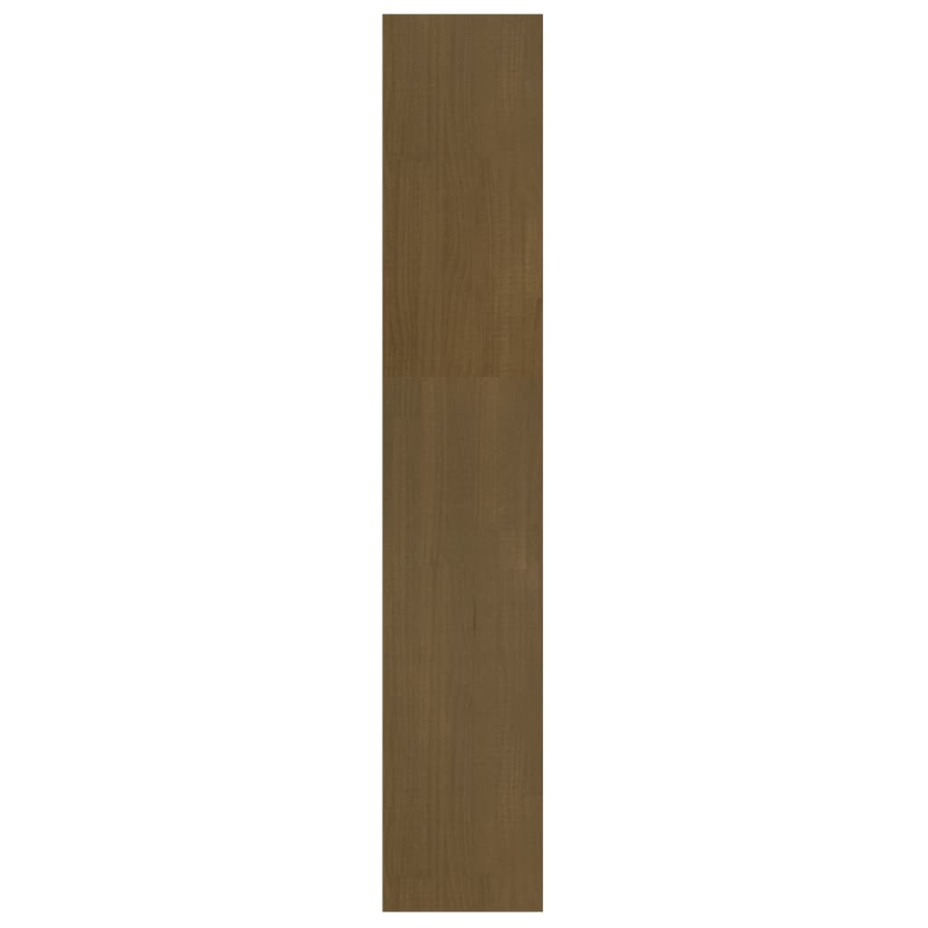 Kirjahylly/tilanjakaja hunajanruskea 100x30x167,5cm täysi mänty - Sisustajankoti.fi