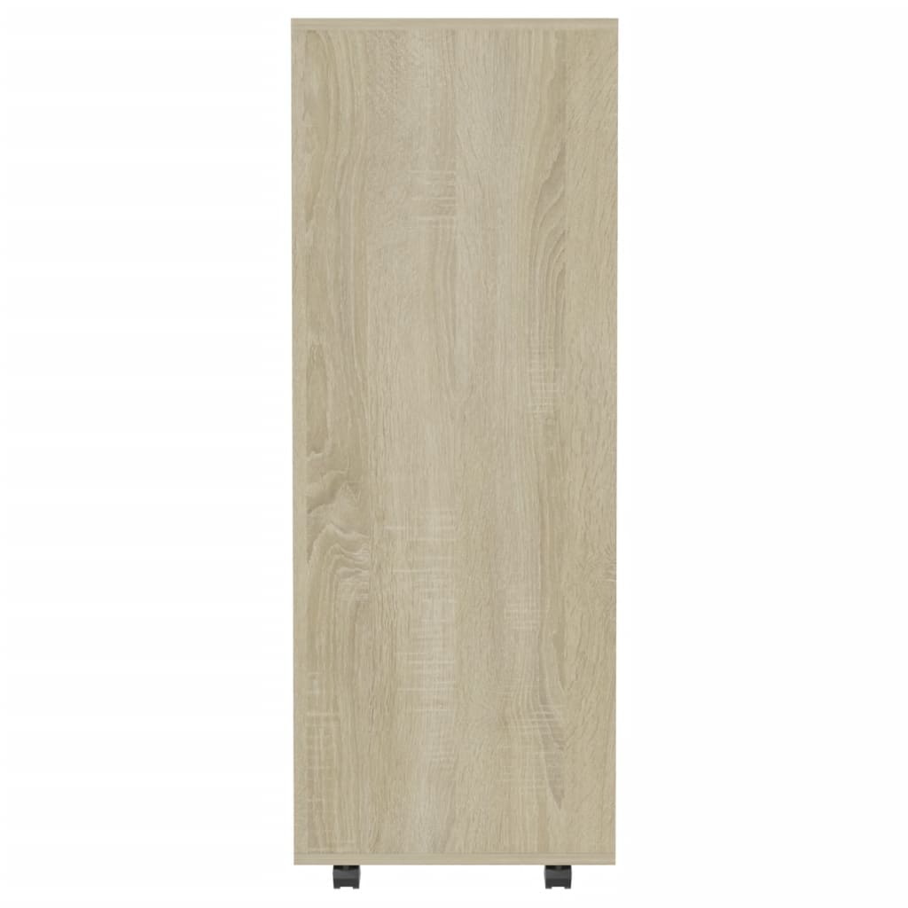 Vaatekaappi Sonoma-tammi 80x40x110 cm lastulevy - Sisustajankoti.fi