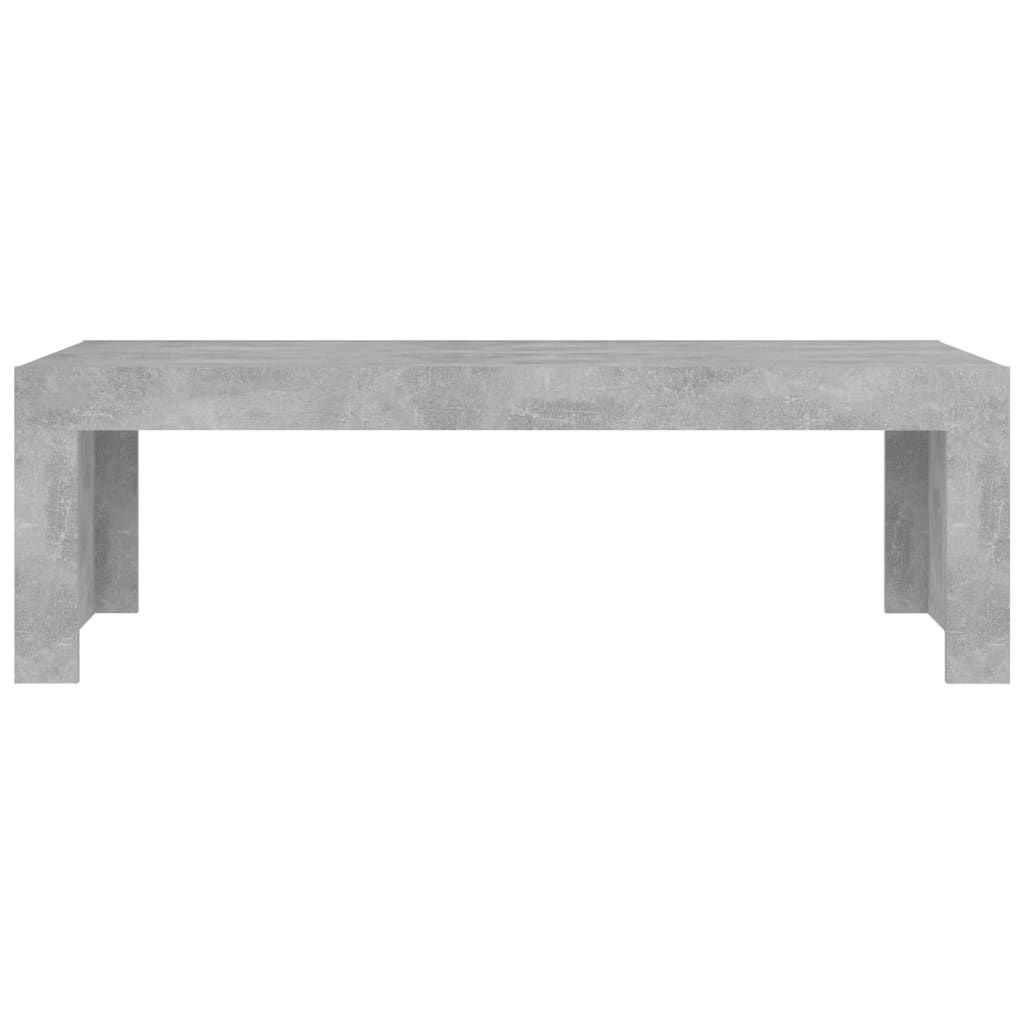 Sohvapöytä betoninharmaa 110x50x35 cm lastulevy - Sisustajankoti.fi