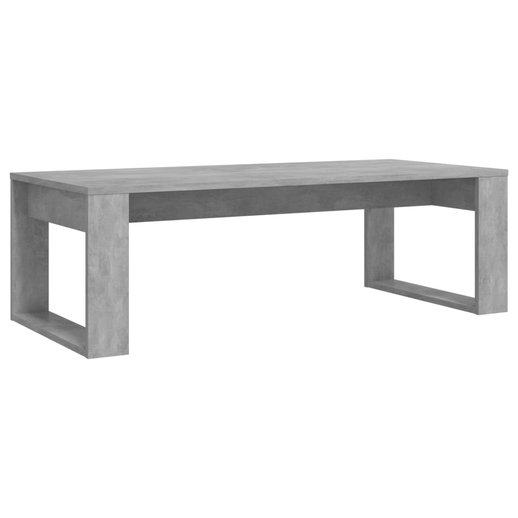 Sohvapöytä betoninharmaa 110x50x35 cm lastulevy - Sisustajankoti.fi