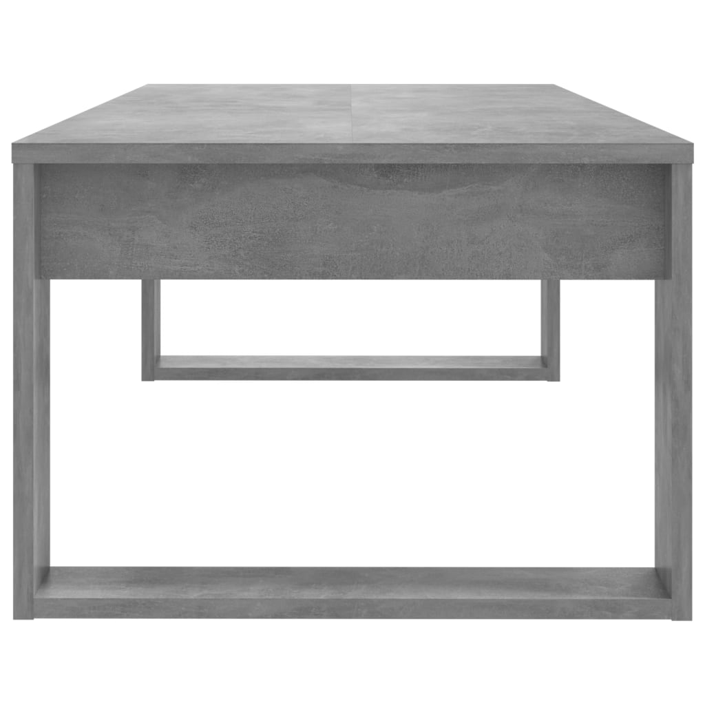 Sohvapöytä betoninharmaa 110x50x35 cm lastulevy - Sisustajankoti.fi
