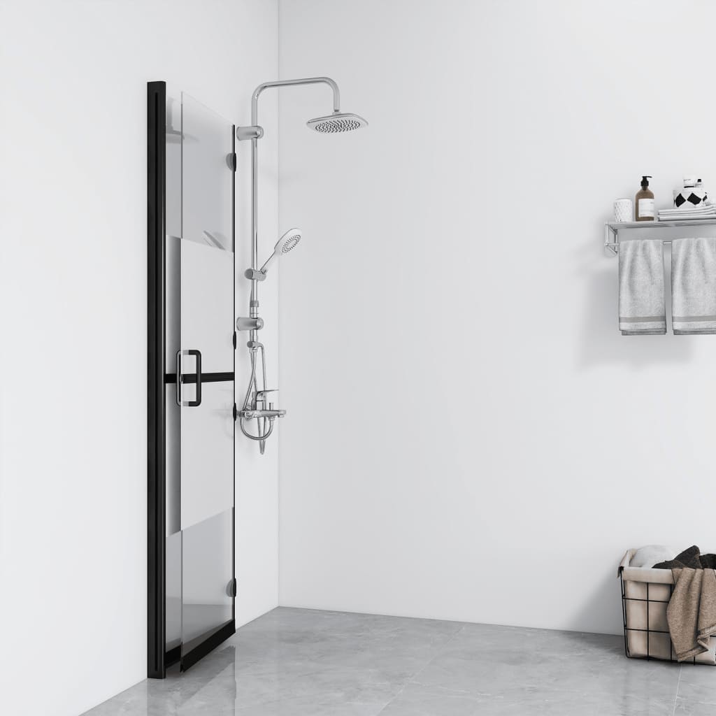 Walk-in suihkuseinä kokoontaittuva ESG 1/2 huurrelasi 70x190 cm - Sisustajankoti.fi