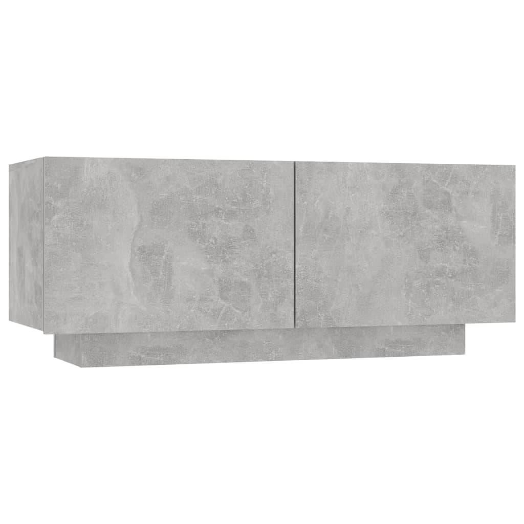 Yöpöytä betoninharmaa 100x35x40 cm lastulevy - Sisustajankoti.fi