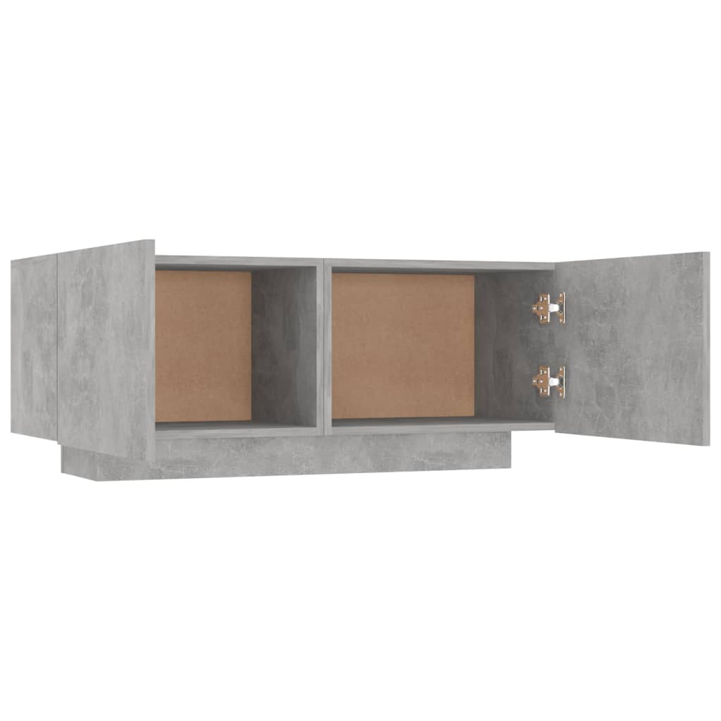 Yöpöytä betoninharmaa 100x35x40 cm lastulevy - Sisustajankoti.fi