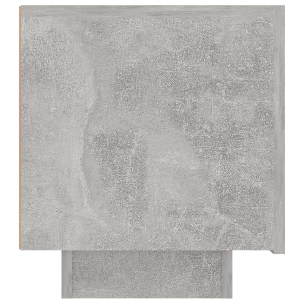 Yöpöytä betoninharmaa 100x35x40 cm lastulevy - Sisustajankoti.fi
