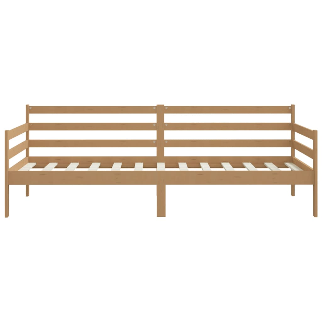 Päivävuode hunajanruskea täysi mänty 90x200 cm - Sisustajankoti.fi