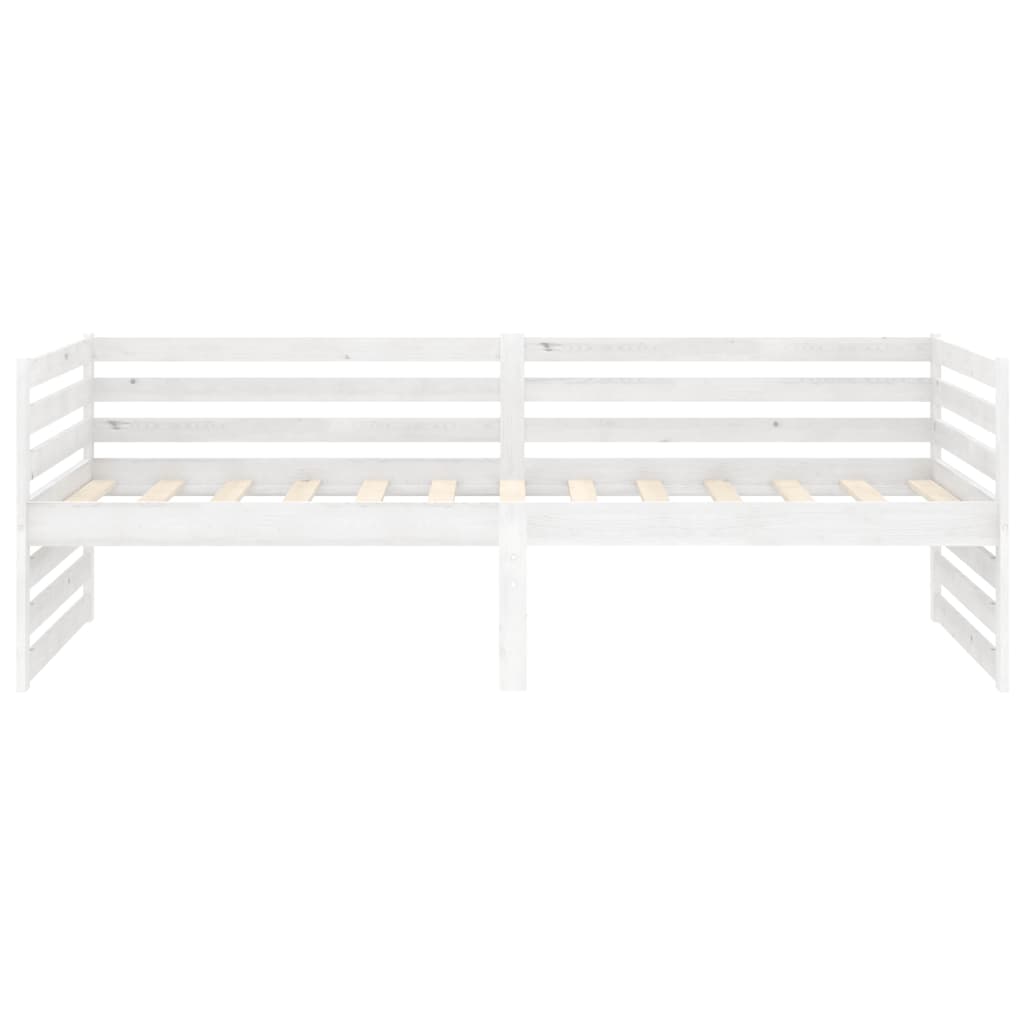 Päivävuode valkoinen täysi mänty 90x200 cm - Sisustajankoti.fi