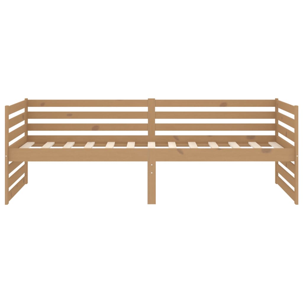 Päivävuode hunajanruskea täysi mänty 90x200 cm - Sisustajankoti.fi