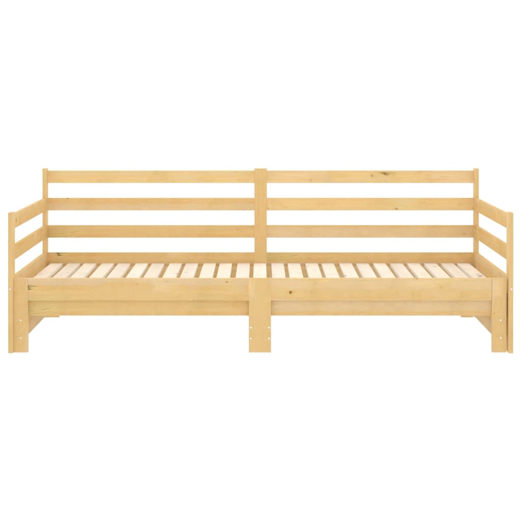Päivävuode ulosvedettävä täysi mänty 2x (90x200) cm - Sisustajankoti.fi