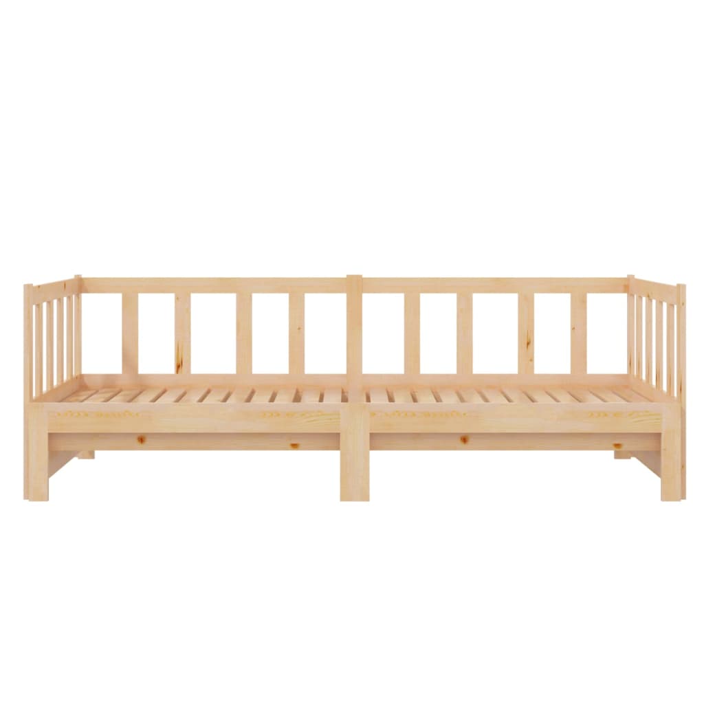 Päivävuode ulosvedettävä täysi mänty 2x (90x200) cm - Sisustajankoti.fi
