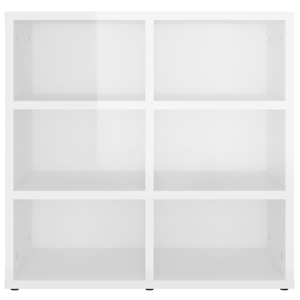 Kenkäkaapit 2 kpl korkeakiilto valkoinen 52,5x30x50 cm - Sisustajankoti.fi