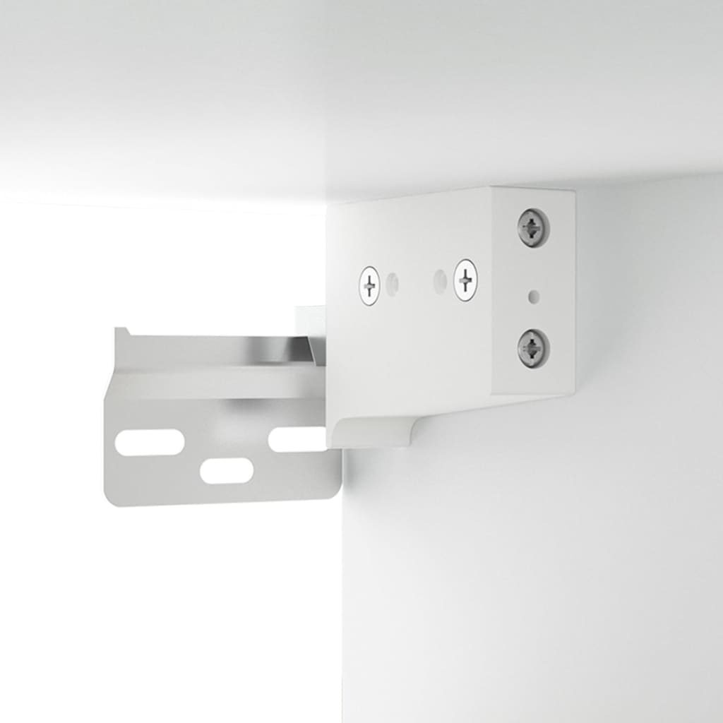 Peilikaappi LED-valoilla valkoinen 91x15x76,5 cm - Sisustajankoti.fi