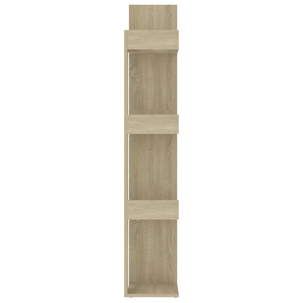Kirjahylly Sonoma-tammi 86x25,5x140 cm lastulevy - Sisustajankoti.fi
