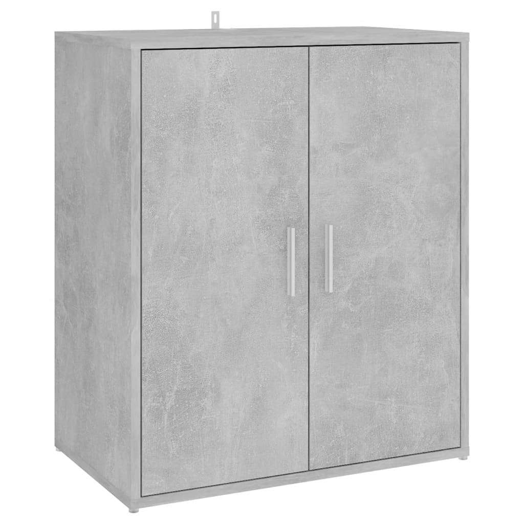 Kenkäkaappi betoninharmaa 60x35x70 cm lastulevy - Sisustajankoti.fi