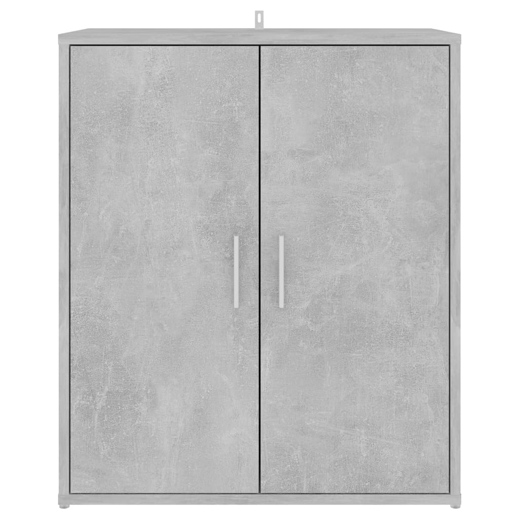 Kenkäkaappi betoninharmaa 60x35x70 cm lastulevy - Sisustajankoti.fi