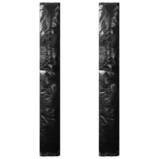 Sateenvarjon suojukset 2 kpl vetoketjulla PE 175 cm - Sisustajankoti.fi