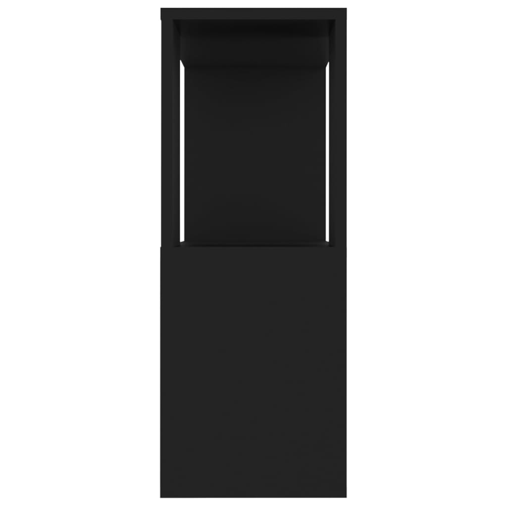 TV-taso musta 80x24x63 cm - Sisustajankoti.fi