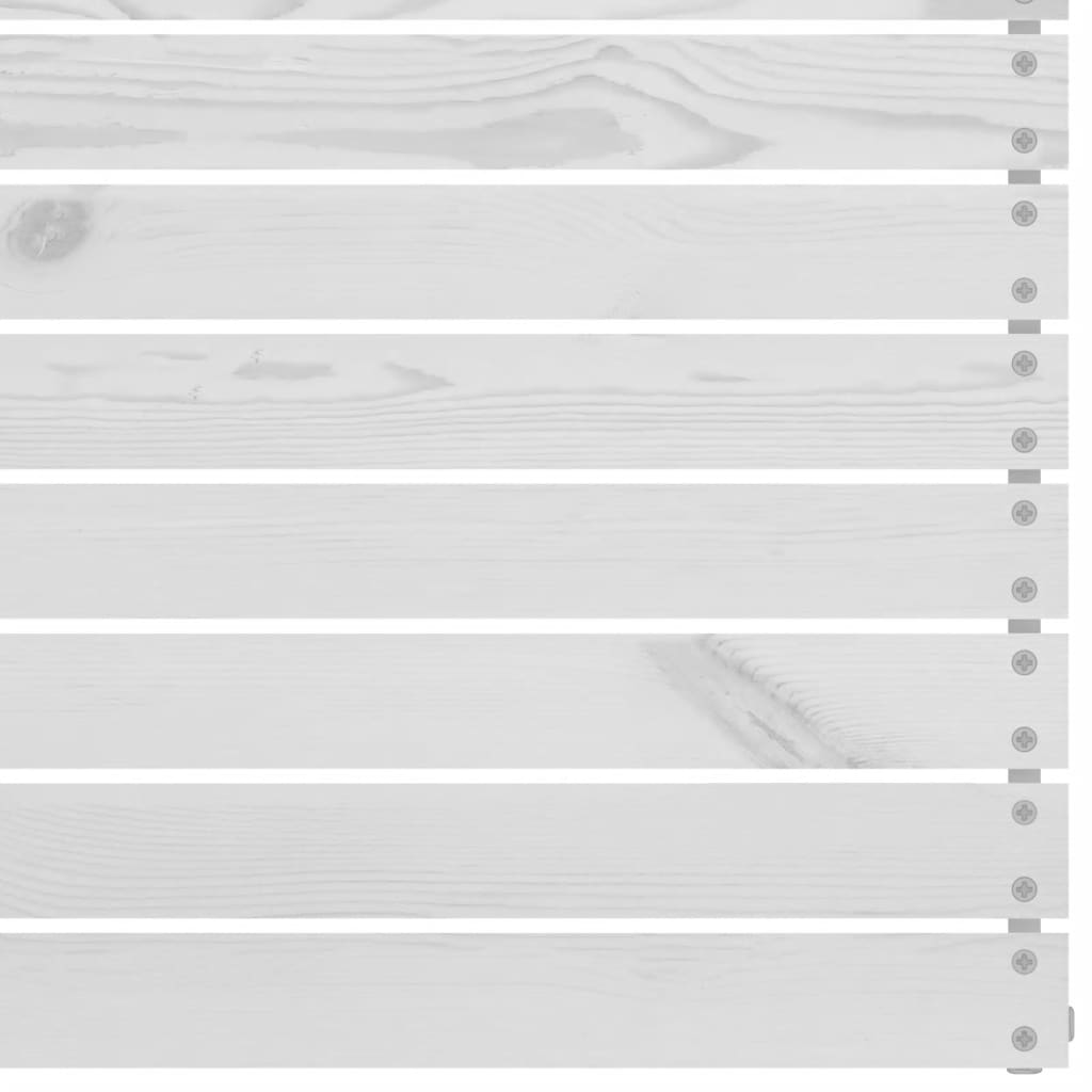 Puutarhan kulmasohvat 2 kpl valkoinen täysi mänty - Sisustajankoti.fi