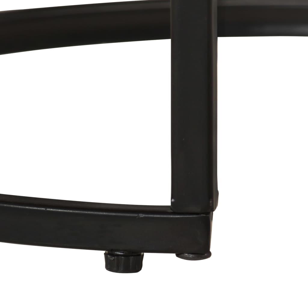 Sarjapöydät 2 kpl kierrätetty täyspuu - Sisustajankoti.fi