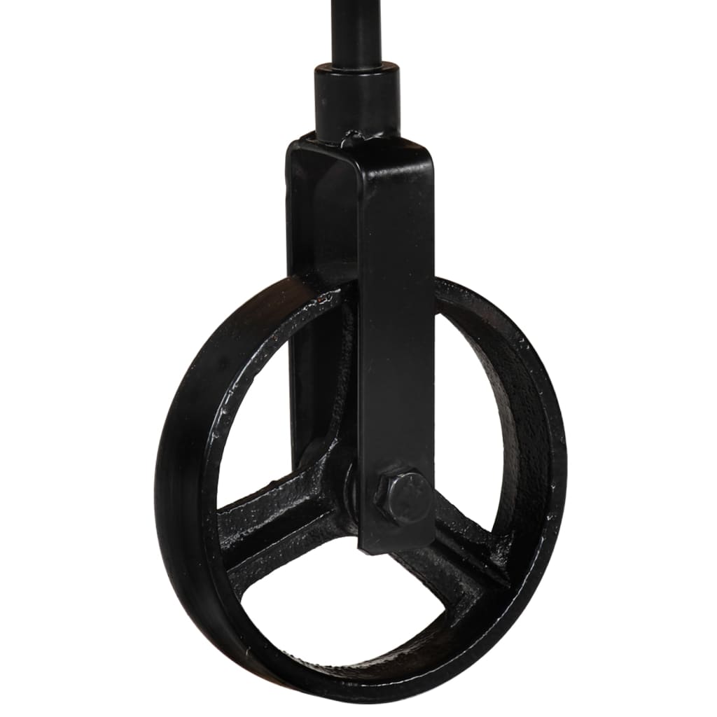 Sohvapöytä pyörillä 100x60x26 cm kierrätetty täyspuu - Sisustajankoti.fi