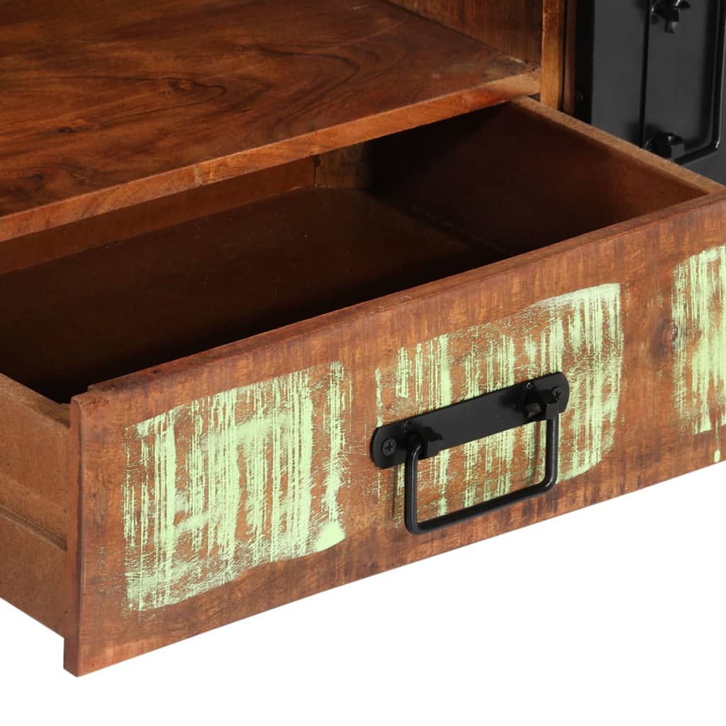 Sohvapöytä 100x50x41 cm kierrätetty täyspuu - Sisustajankoti.fi