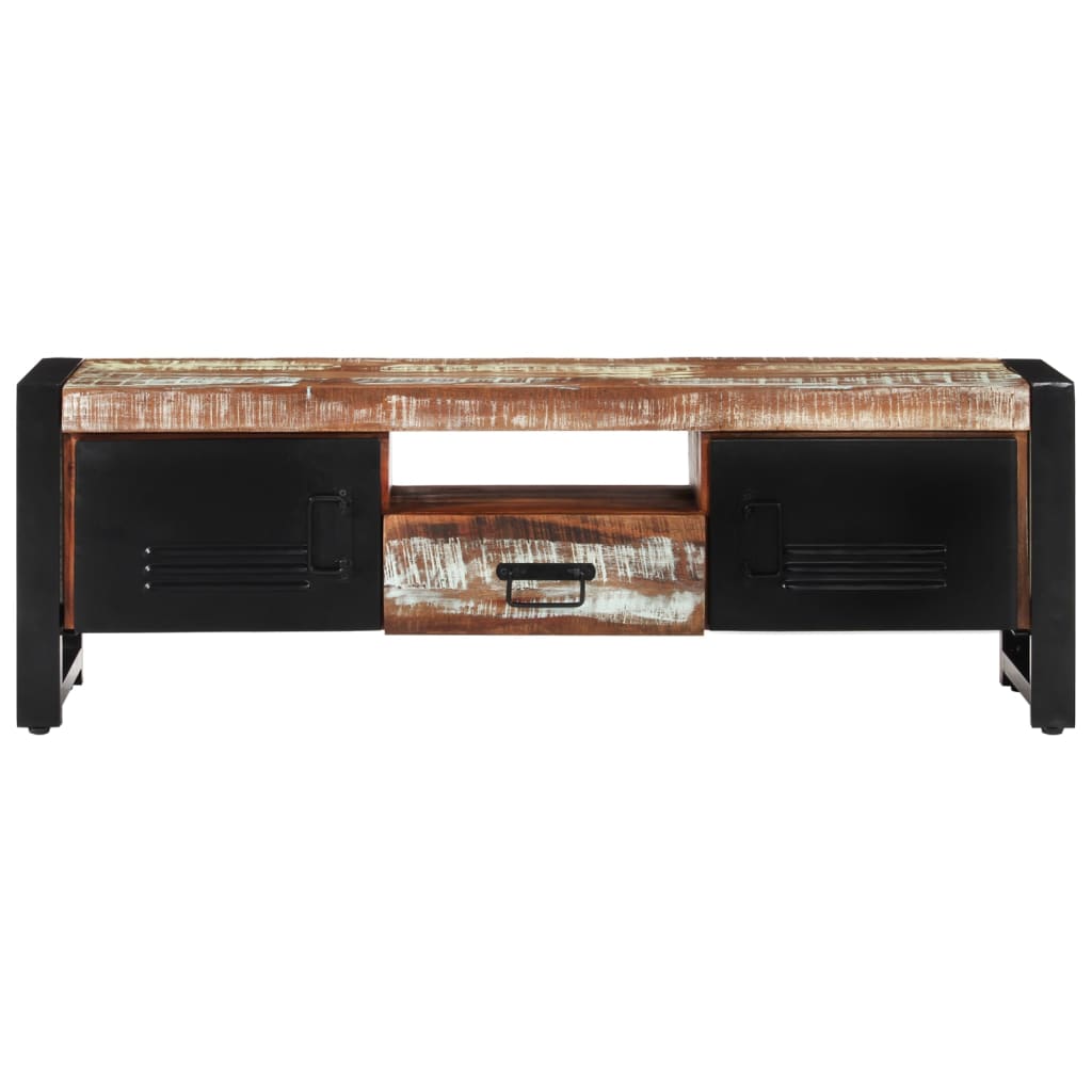 TV-taso 120x30x40 cm kierrätetty täyspuu - Sisustajankoti.fi