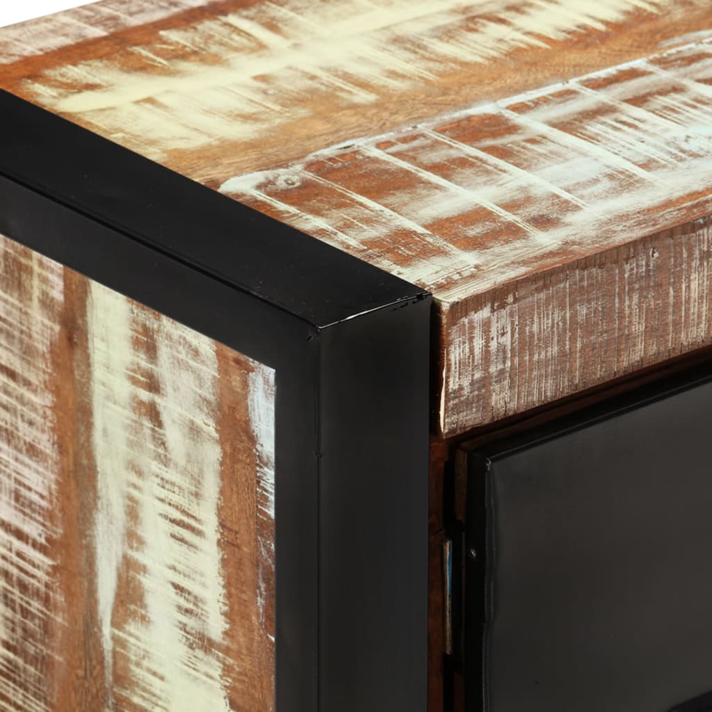 TV-taso 120x30x40 cm kierrätetty täyspuu - Sisustajankoti.fi