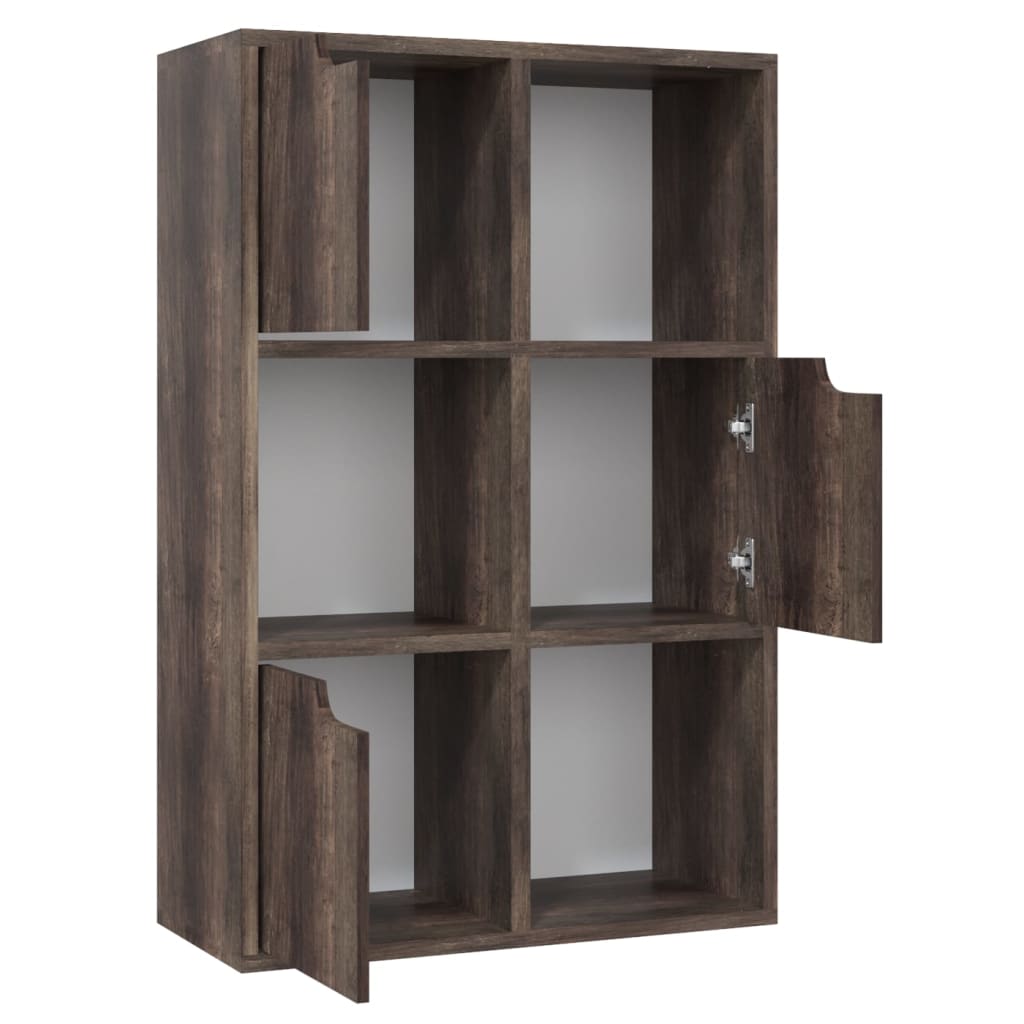 Kirjahylly savutammi 60x27,5x88 cm lastulevy - Sisustajankoti.fi