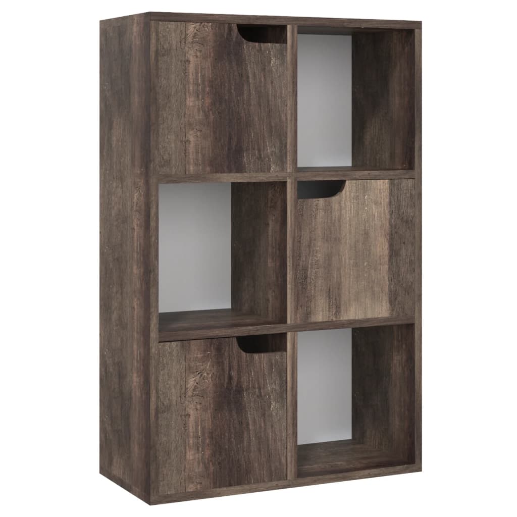 Kirjahylly savutammi 60x27,5x88 cm lastulevy - Sisustajankoti.fi