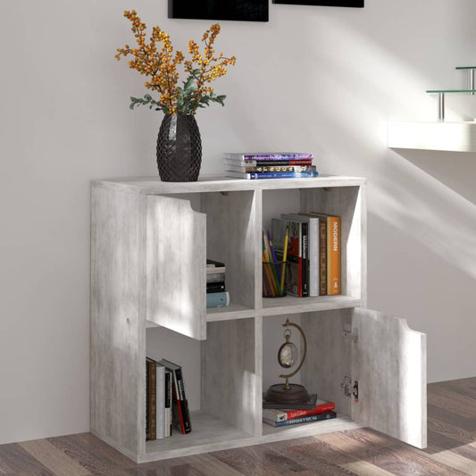 Kirjahylly betoni 60x27,5x59,5 cm lastulevy - Sisustajankoti.fi