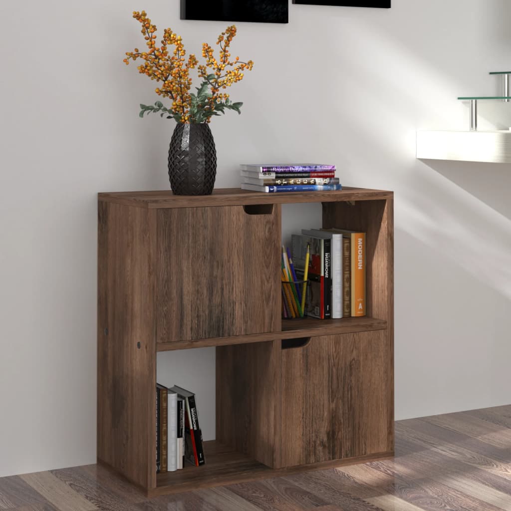Kirjahylly savutammi 60x27,5x59,5 cm lastulevy - Sisustajankoti.fi