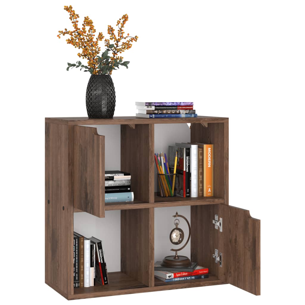 Kirjahylly savutammi 60x27,5x59,5 cm lastulevy - Sisustajankoti.fi