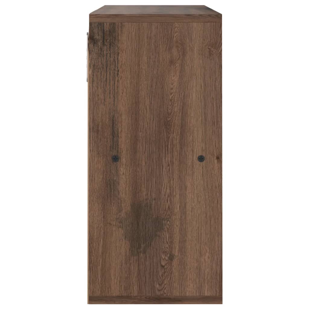 Kirjahylly savutammi 60x27,5x59,5 cm lastulevy - Sisustajankoti.fi