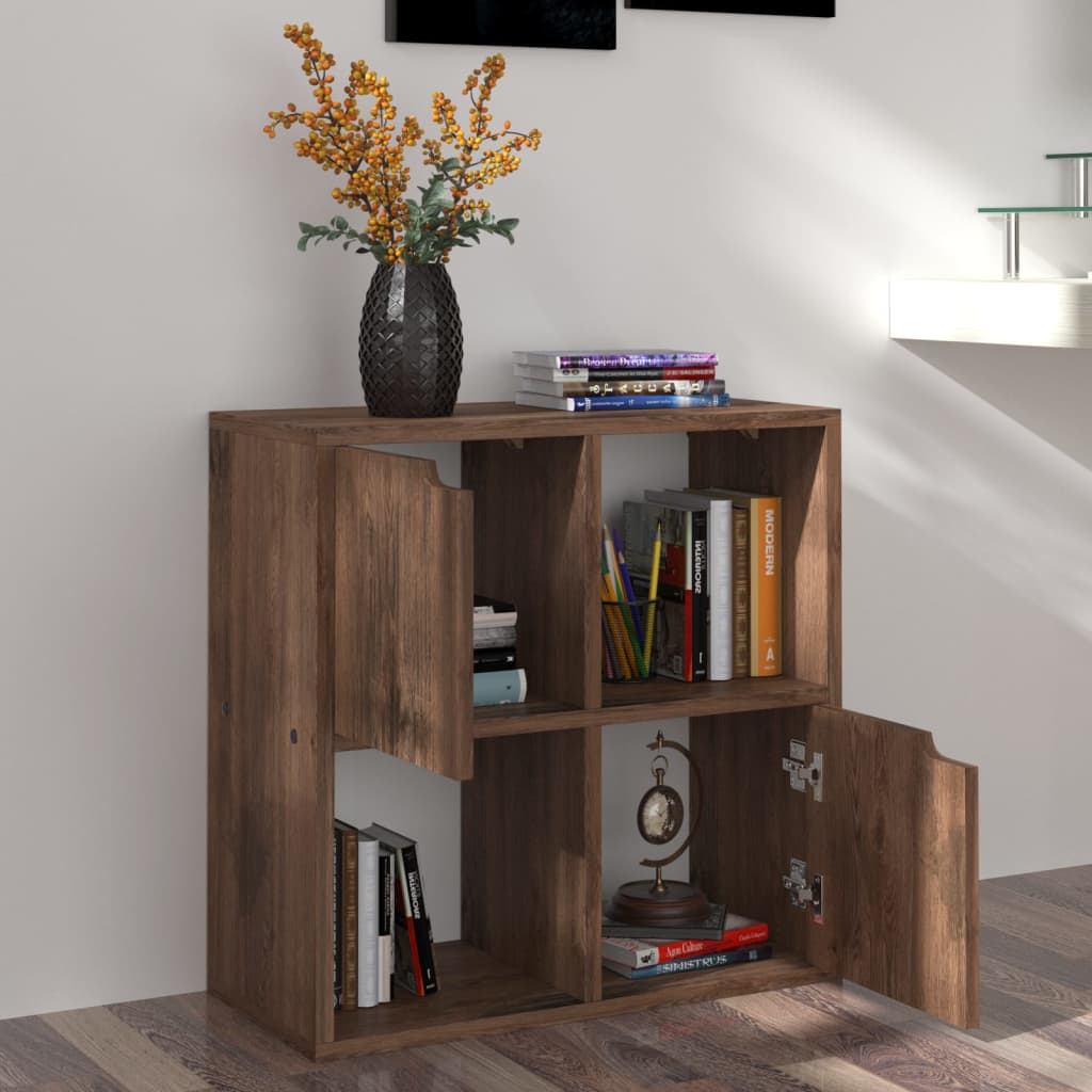 Kirjahylly savutammi 60x27,5x59,5 cm lastulevy - Sisustajankoti.fi
