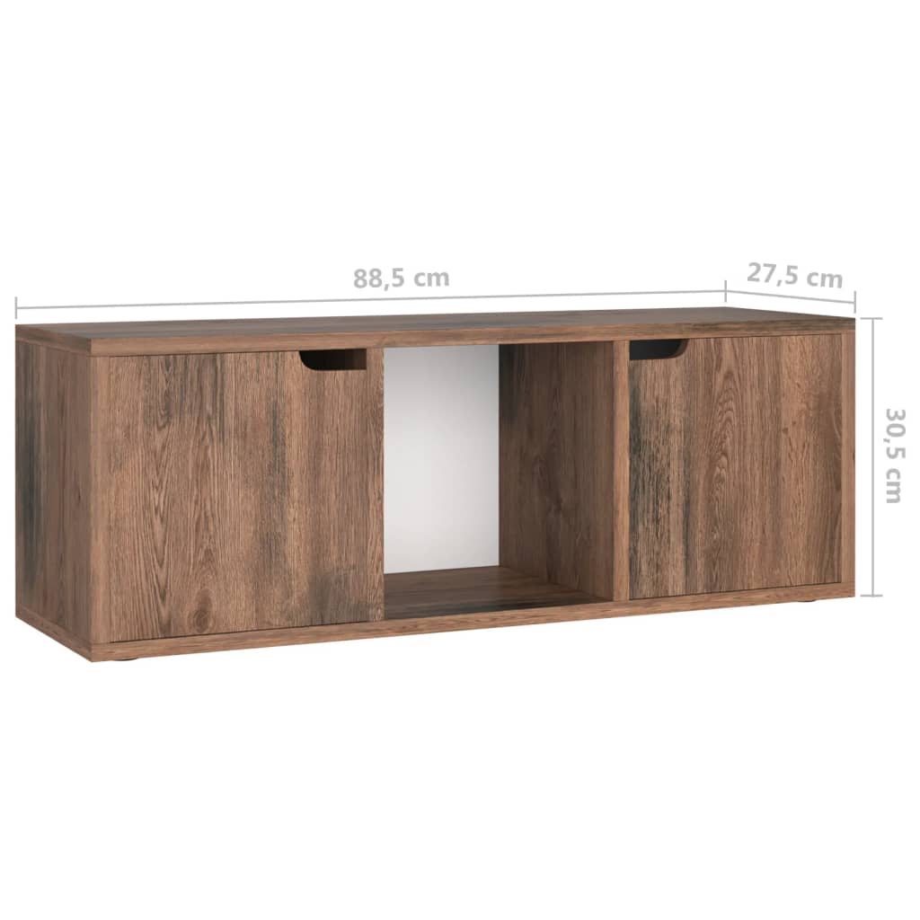 TV-taso savutammi 88,5x27,5x30,5 cm lastulevy - Sisustajankoti.fi