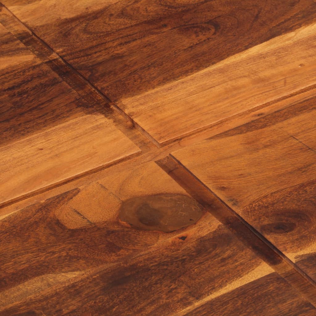 Sohvapöytä 80x80x30 cm täysi akaasiapuu - Sisustajankoti.fi