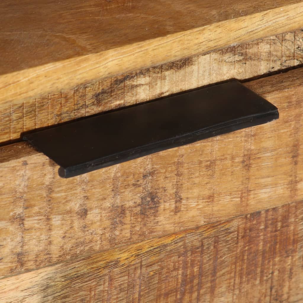 TV-taso 110x30x40 cm karkea mangopuu - Sisustajankoti.fi