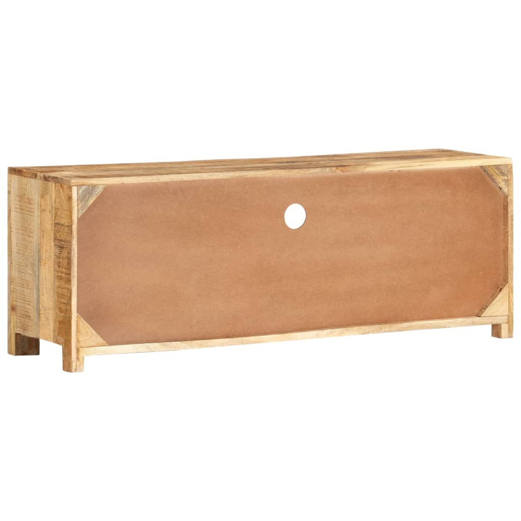 TV-taso 110x30x40 cm karkea mangopuu - Sisustajankoti.fi