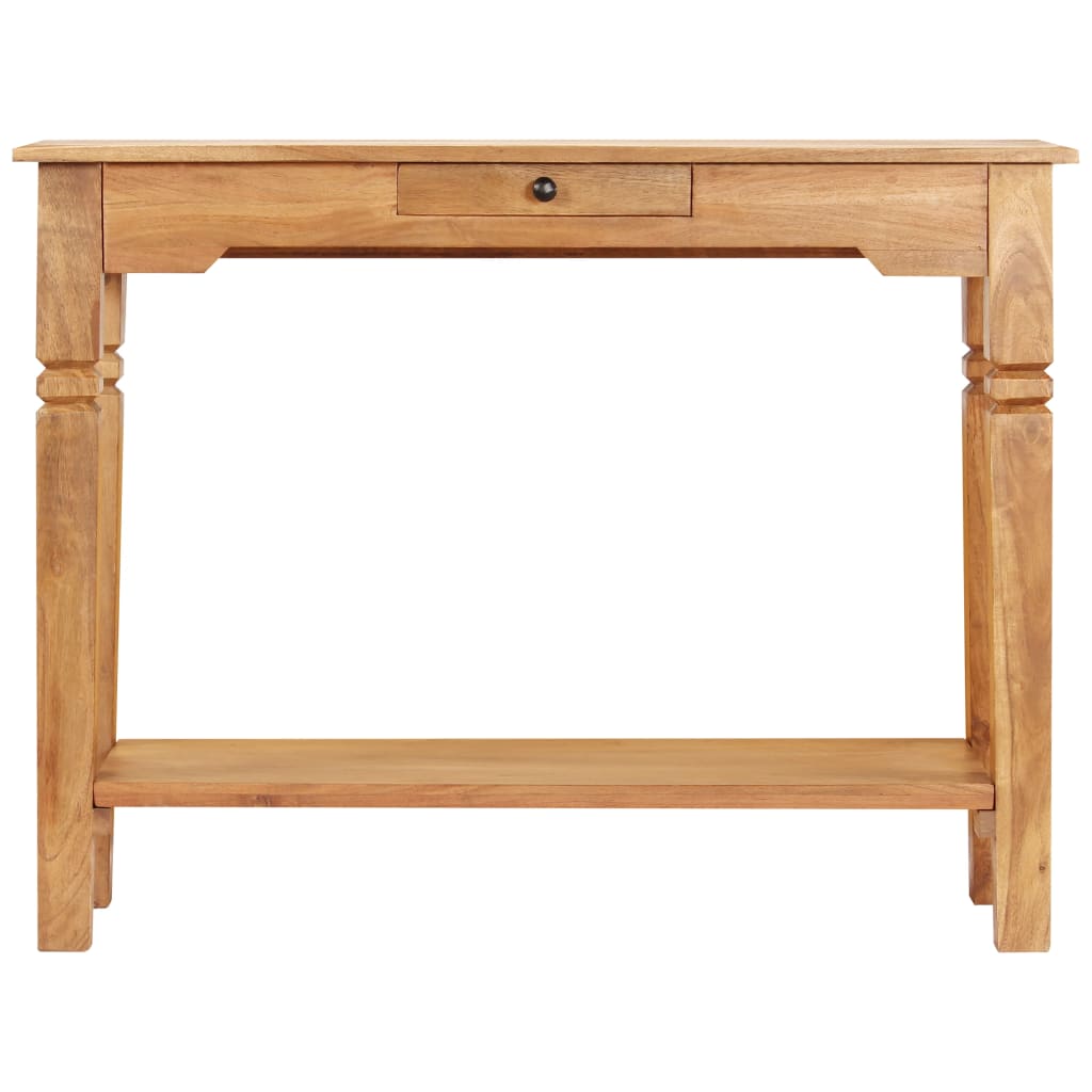 Konsolipöytä 100x40x76 cm täysi akaasiapuu - Sisustajankoti.fi
