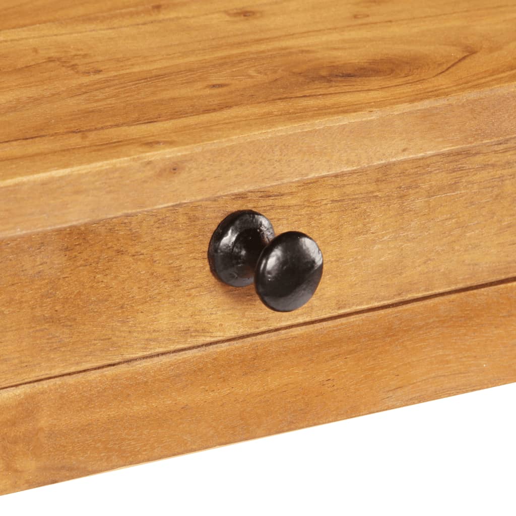 Konsolipöytä 100x40x76 cm täysi akaasiapuu - Sisustajankoti.fi