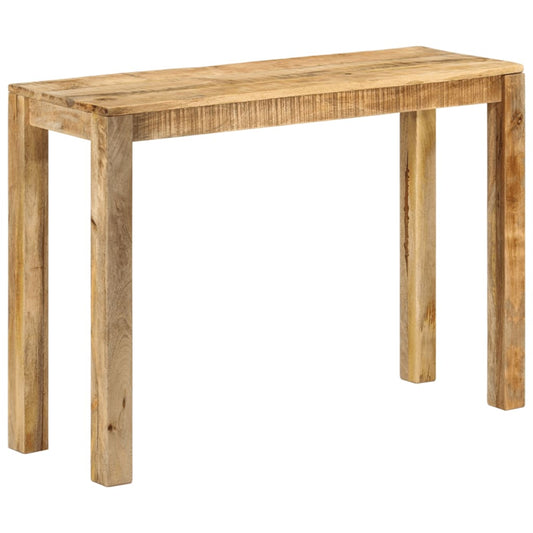 Konsolipöytä 110x35x76 cm karkea mangopuu - Sisustajankoti.fi