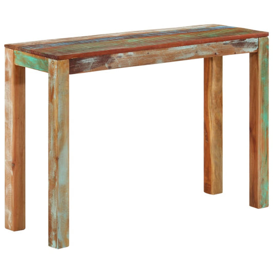 Konsolipöytä 110x35x76 cm täysi kierrätetty puu - Sisustajankoti.fi
