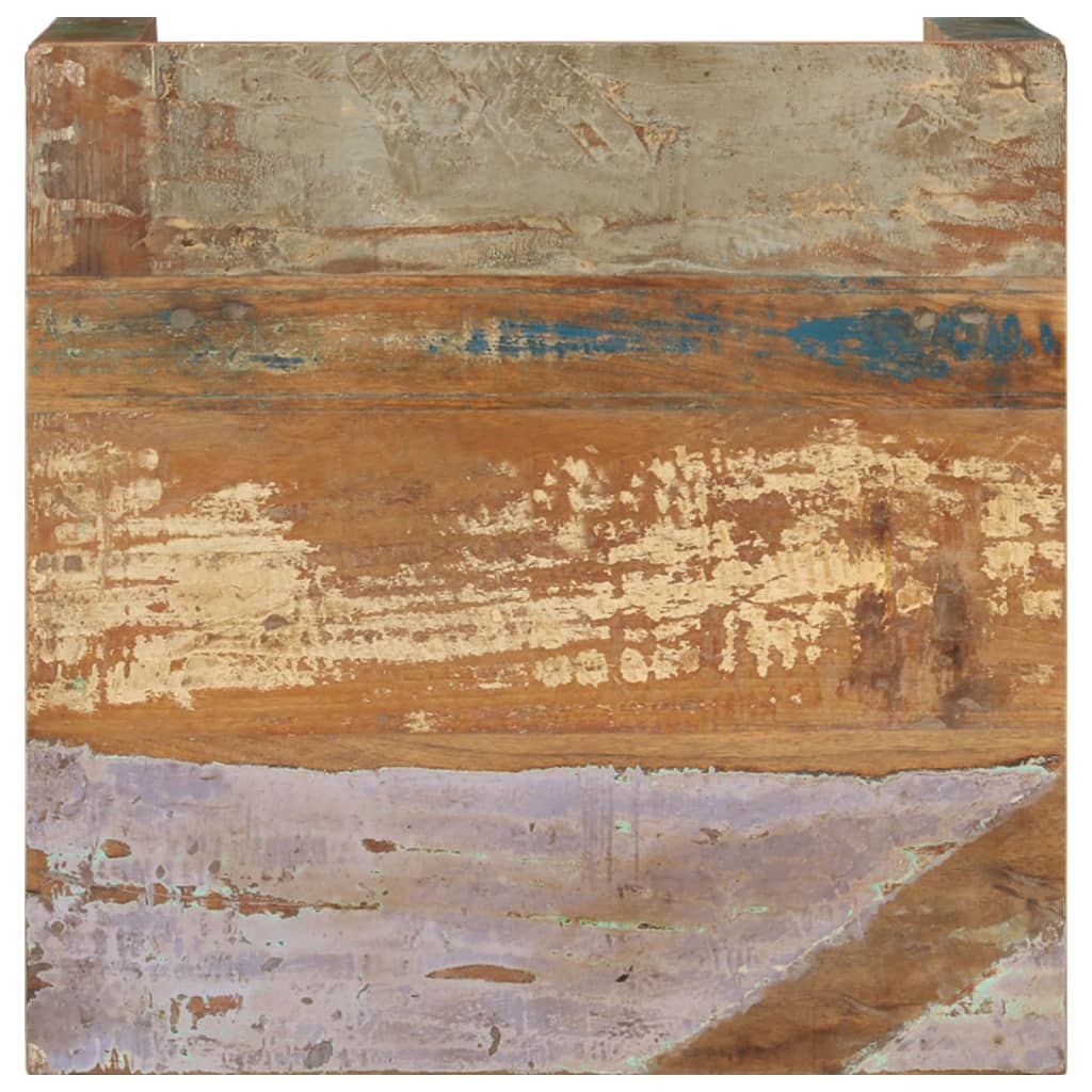 Sohvapöytä 60x60x35 cm kierrätetty täyspuu - Sisustajankoti.fi