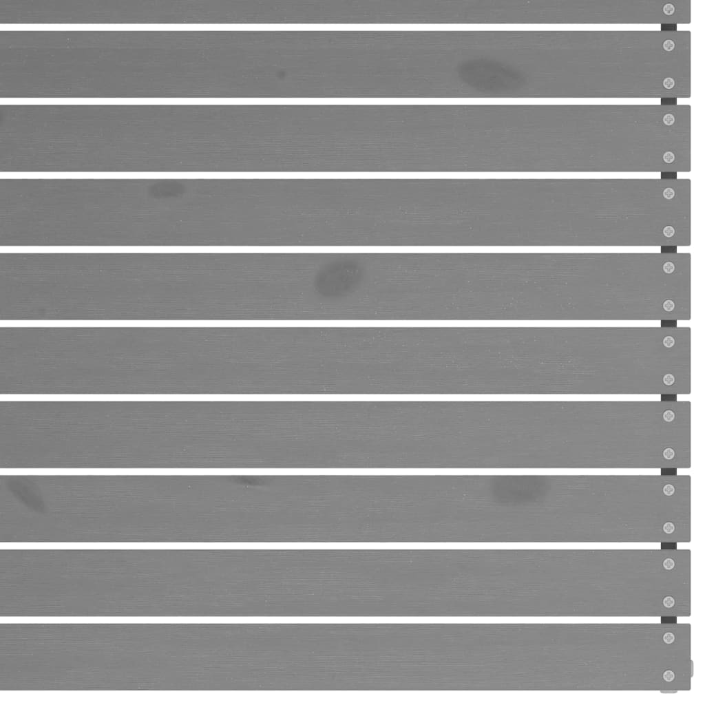 5-osainen Puutarhasohvasarja harmaa täysi mänty - Sisustajankoti.fi